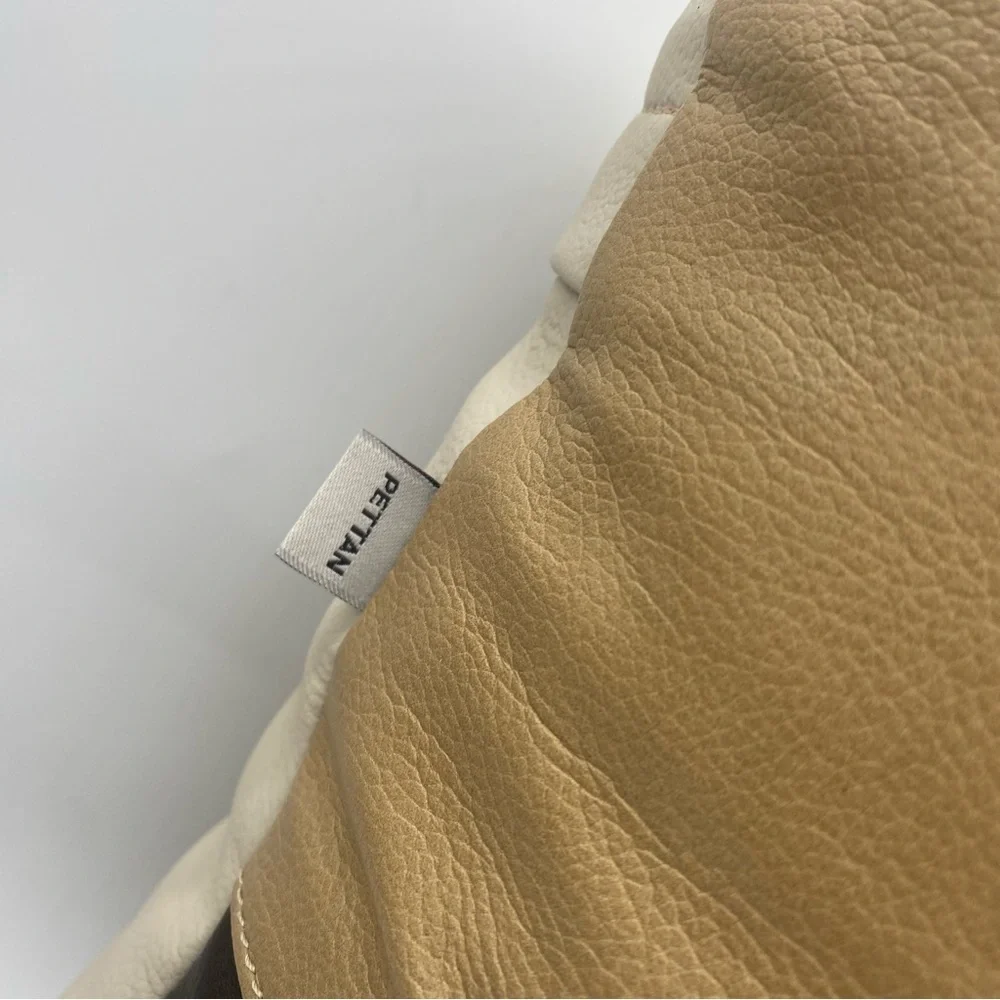 NEW Luxury Leather  Decor Pillow Cover Size 18x18”. (Insert not Include)
